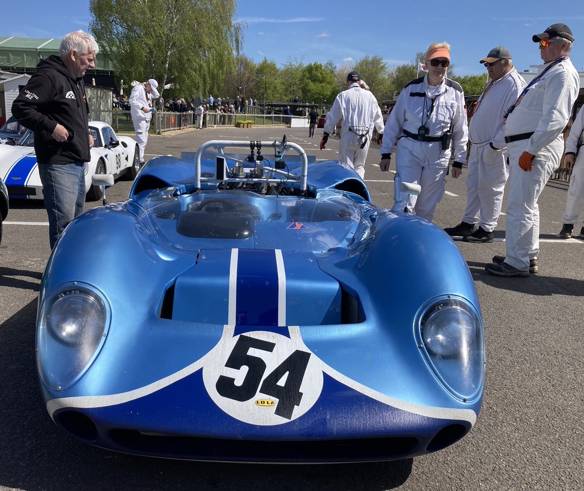 classiccarguru1's tweet image. #Lola @GoodwoodRRC #83MM