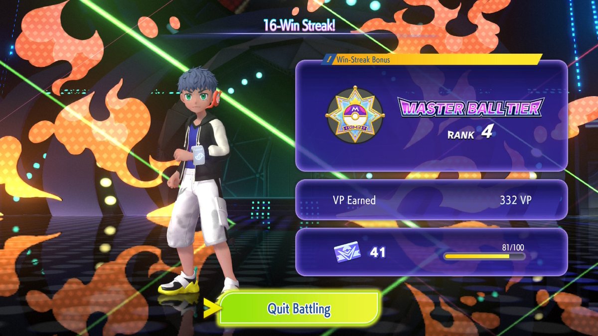 ayennazrin2's tweet photo. Finally hit master ball tier! The win streak make me feel like a fraud tho 🫠 https://t.co/J1N8wD4Mvu