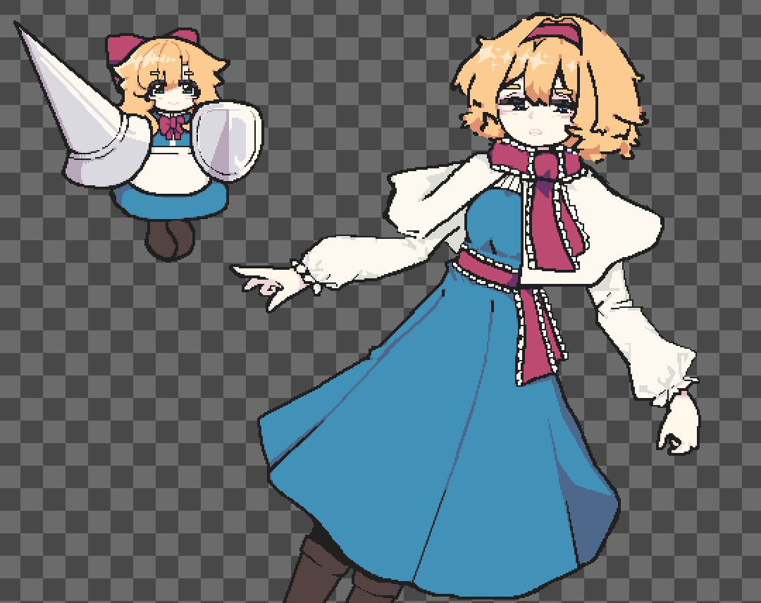 Guide_1985's tweet photo. #東方Project random blonde girl from magic forest or something idk https://t.co/iOkT9tvqB1