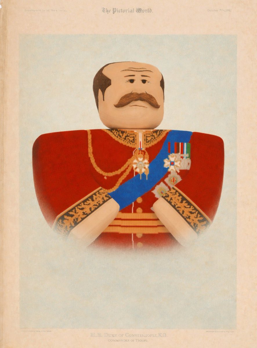 RBLXConnaught's tweet photo. A portrait befitting duty and distinction.
His Royal Highness the Duke of Connaught and Strathearn, presented in timeless dignity and military honor. https://t.co/TN9ipCBGMc