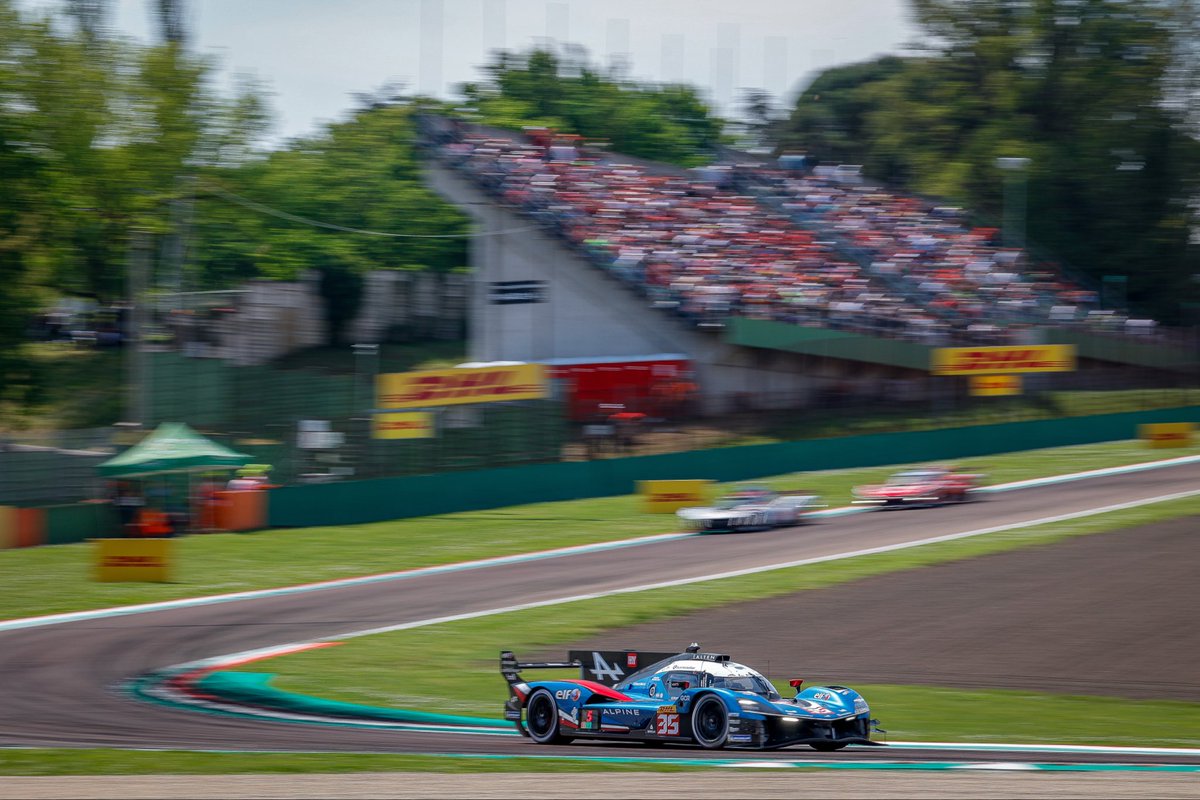 Oreca's tweet photo. 💪 Strong performances from ORECA-designed and developed chassis at the #6HImola!
👏 #35 #AlpineA424 climbs from P7 to P4, while the #36 finishes just outside top 10.
🤓 #17 #GMR001 takes P15 after battling inside the top 10, while the #19 comes home P17. https://t.co/Aa6uuz20af