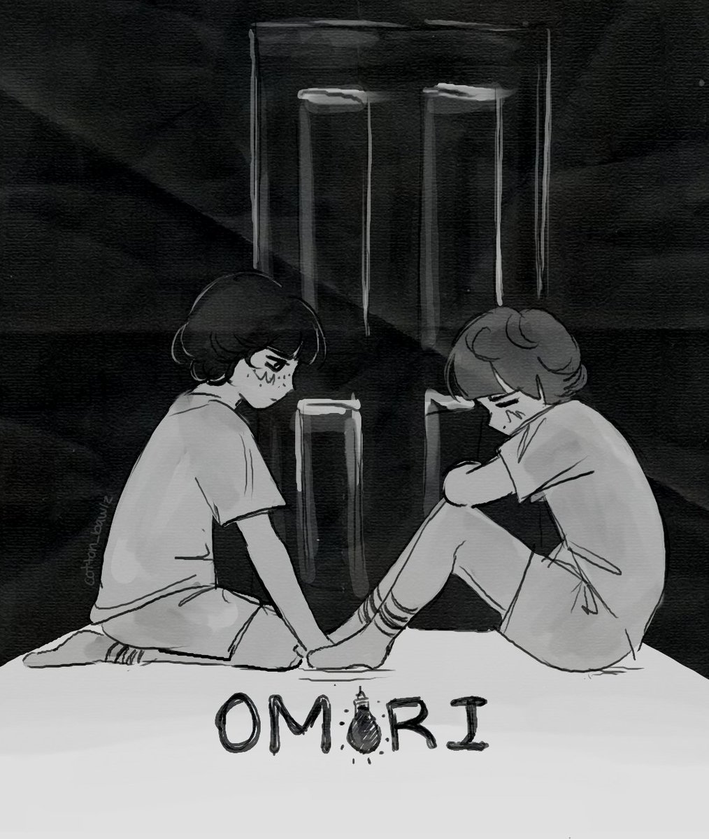 cotton_bawlz's tweet photo. mike and will as sunny and basil.. (added the paper texture outside of magma lol) #byler #omori https://t.co/xqbfDBAwQv