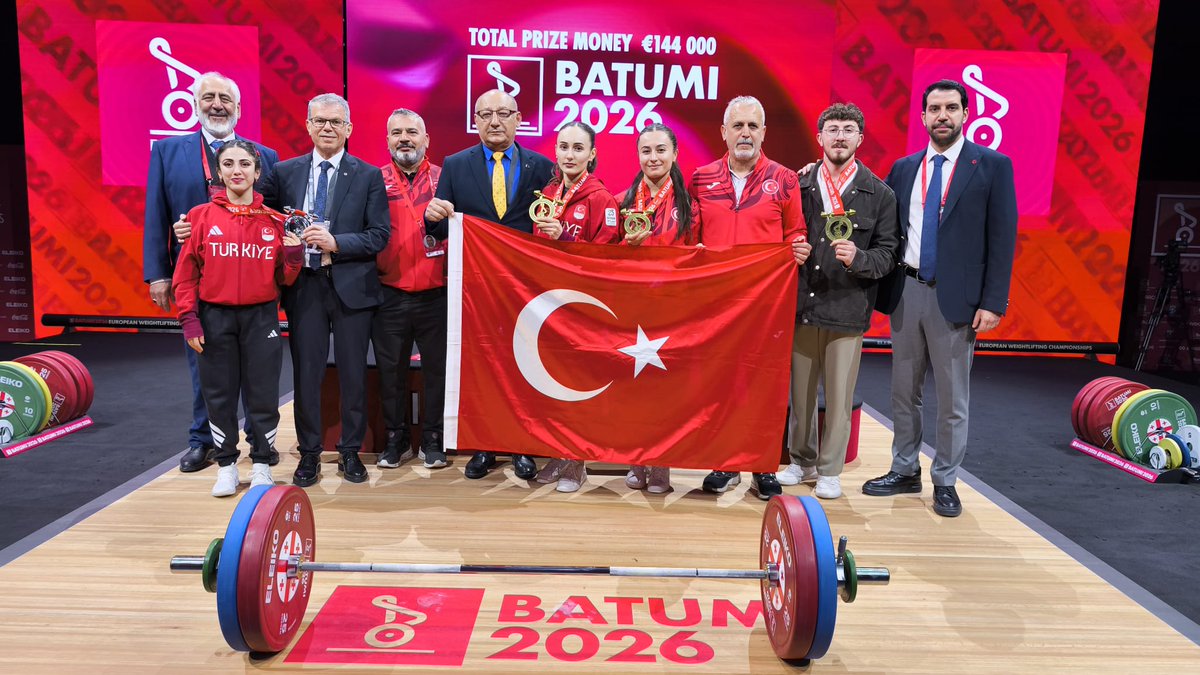 TÜRKİYE HALTER FEDERASYONU tweet media
