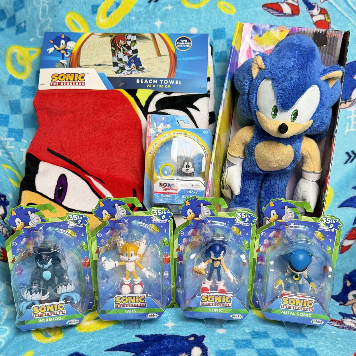 MizukiiMoon's tweet photo. The Entertainer Sonic the Hedgehog merch haul from 28th March! #sonic #sonicthehedgehog #soniccollection #sonicfigures #sega https://t.co/wwsrysjxC2