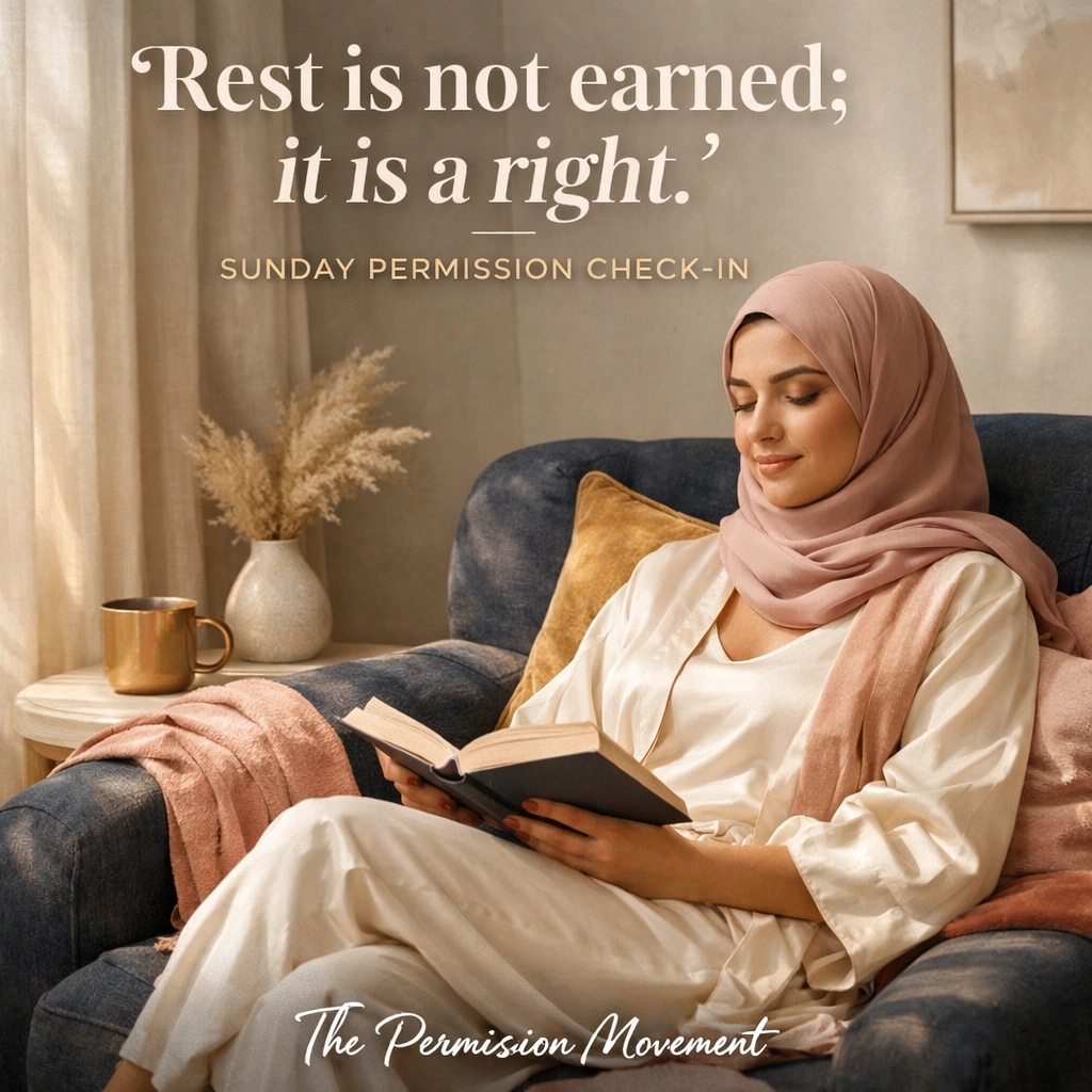 LancasterLInc's tweet image. "Rest is not earned; it is a right."

Give yourself permission to do nothing without guilt. Reclaim your time.

Book: You Only Need Permission From Yourself.

The Permission Movement
#PermissionMovement #ChooseYourself #SelfLeadership #PermissionGranted