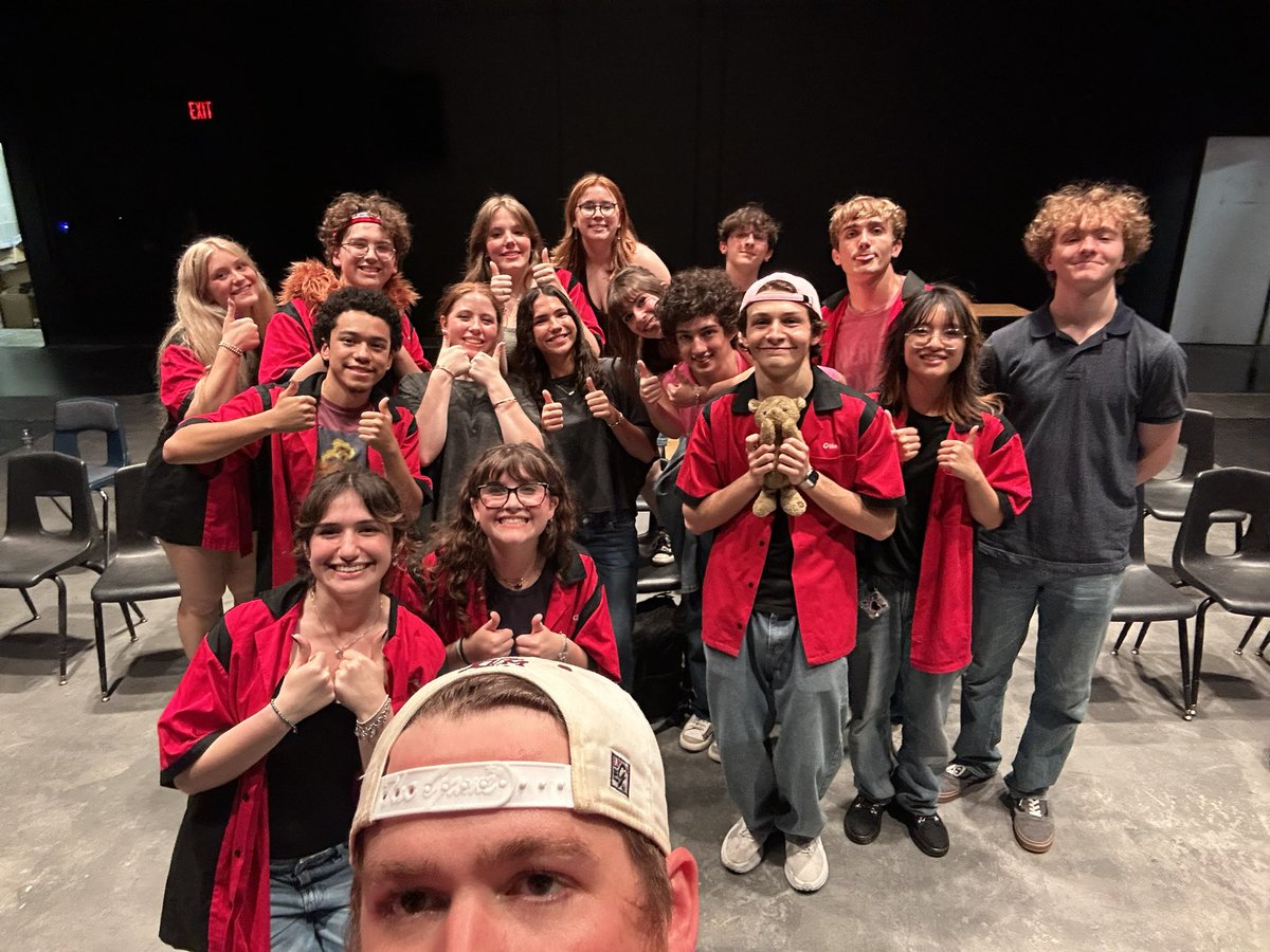 TWHSImprov's tweet photo. Thank you! To everyone who came to the improv show! 
We raised a grand total of 600 dollars for family Houston! 
Come out May 14th for the final improv show of the year! https://t.co/ZawxKDsDHC