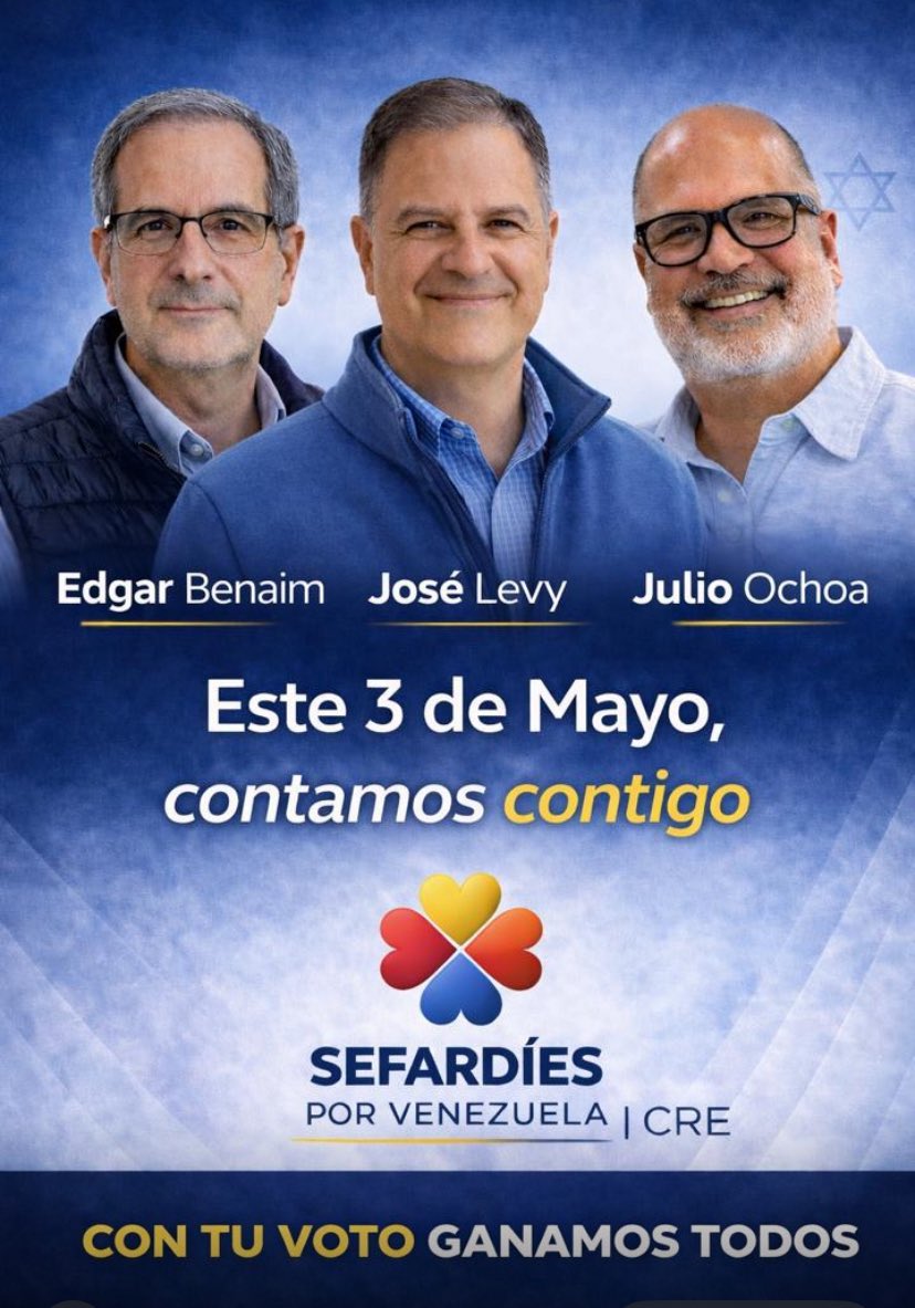 Asoc. de Españoles-Venezolanos de Origen Sefardì tweet media