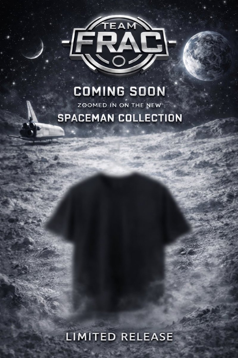 USAFRAC's tweet image. Drops coming in about 10 days, first shirt of 4. #shopnow #gamingmerch @Fourthwall teamfrac.com #fyp