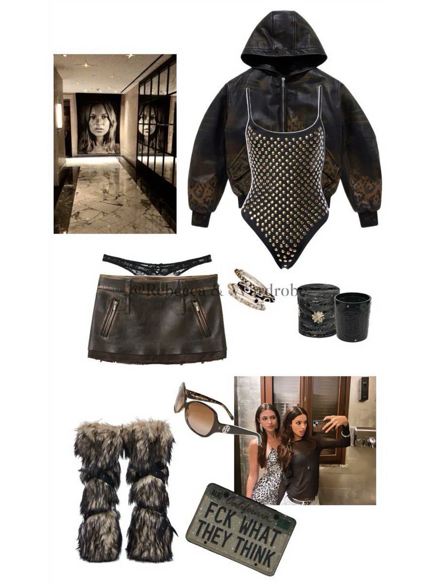 luxenelife's tweet image. Leather + fur = street domination | Key: biker jacket, fur coat, slim jeans, heeled boots, gold chains | Colors: black, burgundy, chrome | Thoughts? 👇

#StreetStyle #WinterVibes