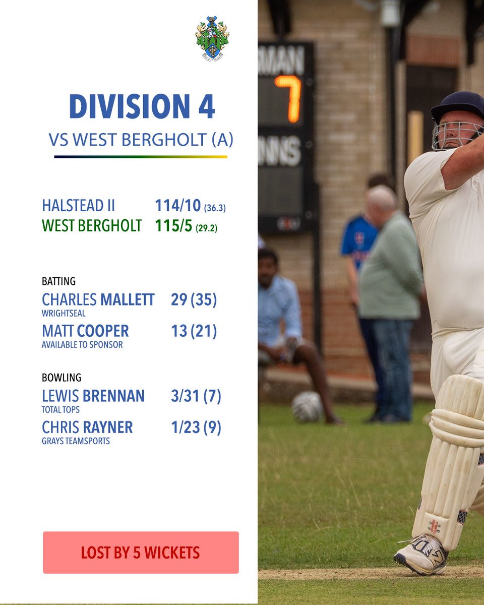 Halstead Cricket Club tweet media