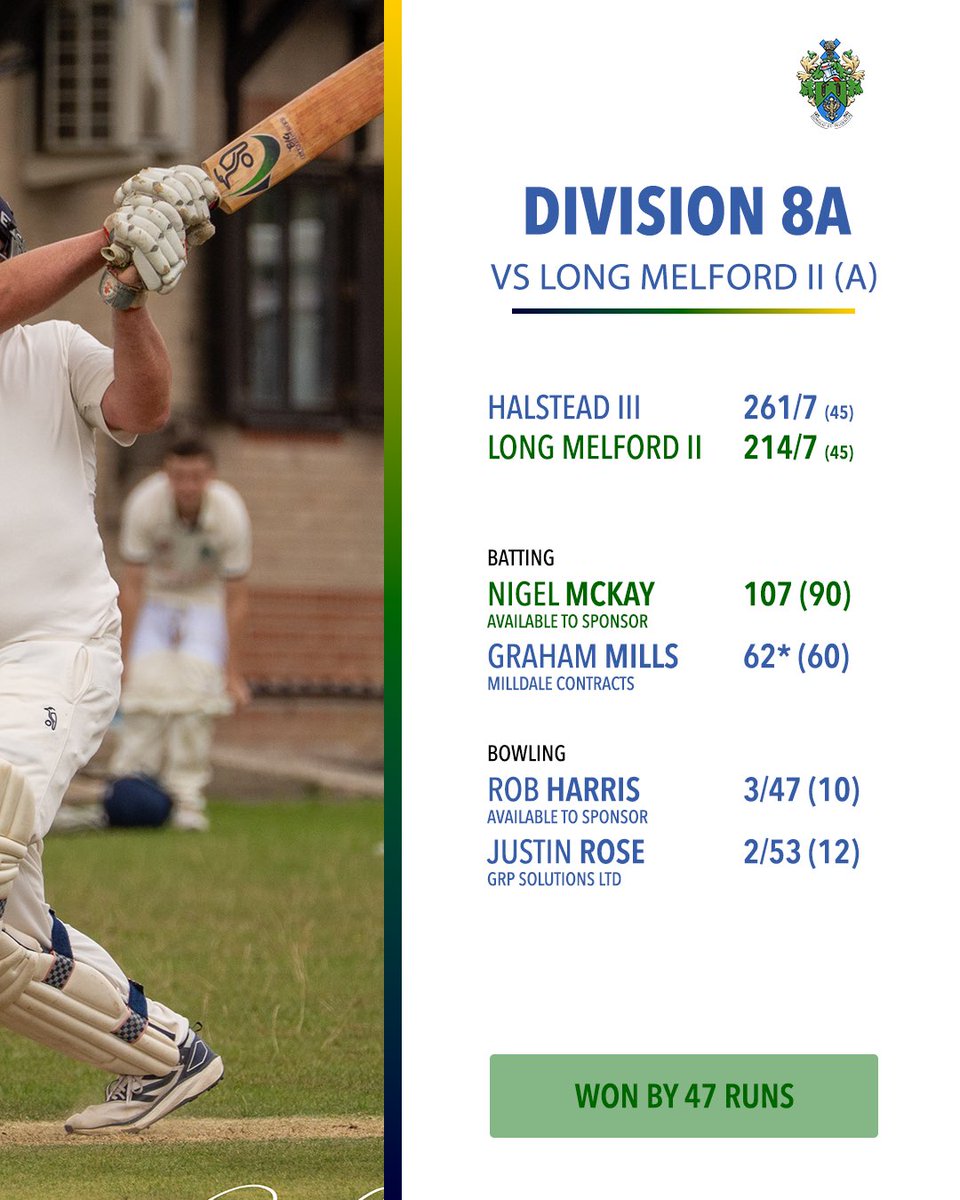 Halstead Cricket Club tweet media