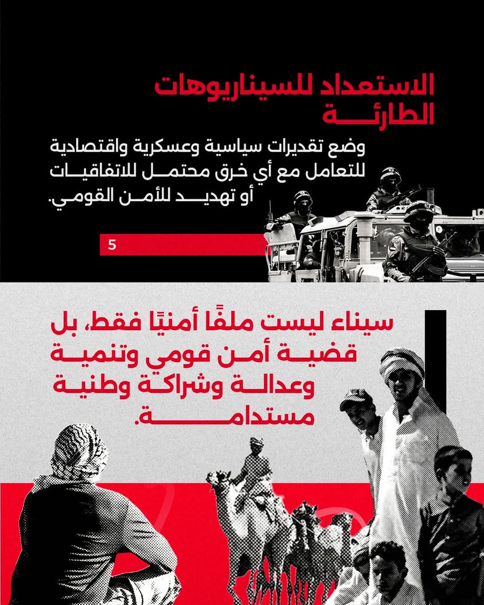 amlmasr2011's tweet photo. تنمية سيناء لم تعد خيارًا مؤجلًا، بل ضرورة وطنية لحماية الأمن القومي وصناعة مستقبل متوازن لكل أقاليم الدولة، وتتحقق هذه الرؤية عبر دمج حقيقي لسيناء في خطط التنمية الشاملة، وتطوير البنية التحتية، وخلق فرص اقتصادية مستدامة لأبنائها
للمزيد من التفاصيل:
🌐 https://t.co/EQPj86OqU7 https://t.co/YRcuvtnYWD
