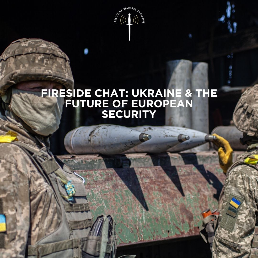 IrregWarfare's tweet photo. Fireside Chat: Ukraine & the Future of European Security

How is Russia adapting its strategy after more than two decades of engagement with Ukraine—and what does that mean for Europe’s security landscape?

This timely discussion brings together Dr. Olga Chiriac, Dr. Nick Krohley, and Dr. John Pennell to examine how the lessons learned from the war in Ukraine may reshape Russian statecraft and challenge prevailing assumptions about hybrid warfare.

The conversation will explore whether Russia may shift toward more rapid and decisive approaches, the realities of European preparedness, and the implications of growing “Ukraine fatigue” across Europe and the United States.

As the strategic environment evolves, this is a critical opportunity to reassess deterrence, resilience, and the future of transatlantic security cooperation.

Hosted by the Irregular Warfare Initiative Europe Program.

Hear the full conversation here: https://t.co/C4mhdIOXeh

Photos taken at a Ukrainian artillery position firing on Russian positions on the Kherson front in the summer of 2022.

#EuropeanSecurity #Ukraine #Russia #IrregularWarfare #NATO #USForeignPolicy #SecurityStudies