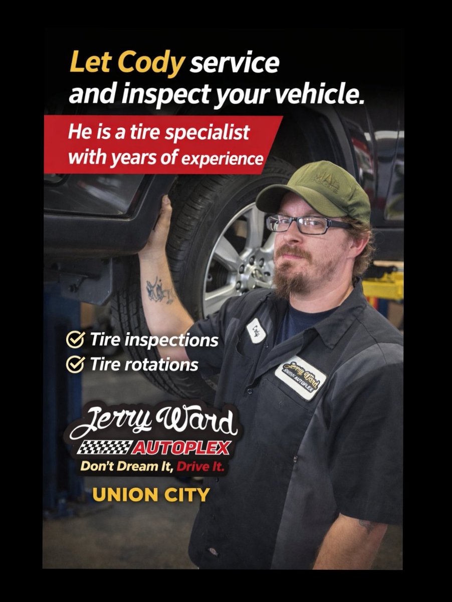 JerryWardAuto's tweet image. #CarService
#AutoRepair
#OilChangeSpecial
#5thOilChangeFree 
#tires