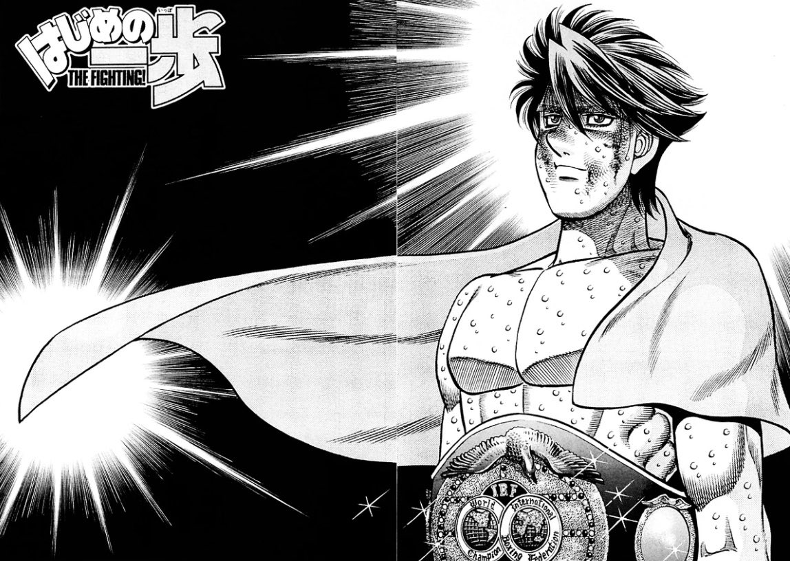 Dxxnyxxl00's tweet photo. HAJIME NO IPPO (MORIKAWA//1989-) 

The perfect Shonen exists. One that effortlessly masters genres, and delivers the greatest of lessons. Hard work, ambition, power in relationships, the importance of life. An incredible cast of characters &amp; easily the best series ever.

10/10. https://t.co/af5Zl8qBgb