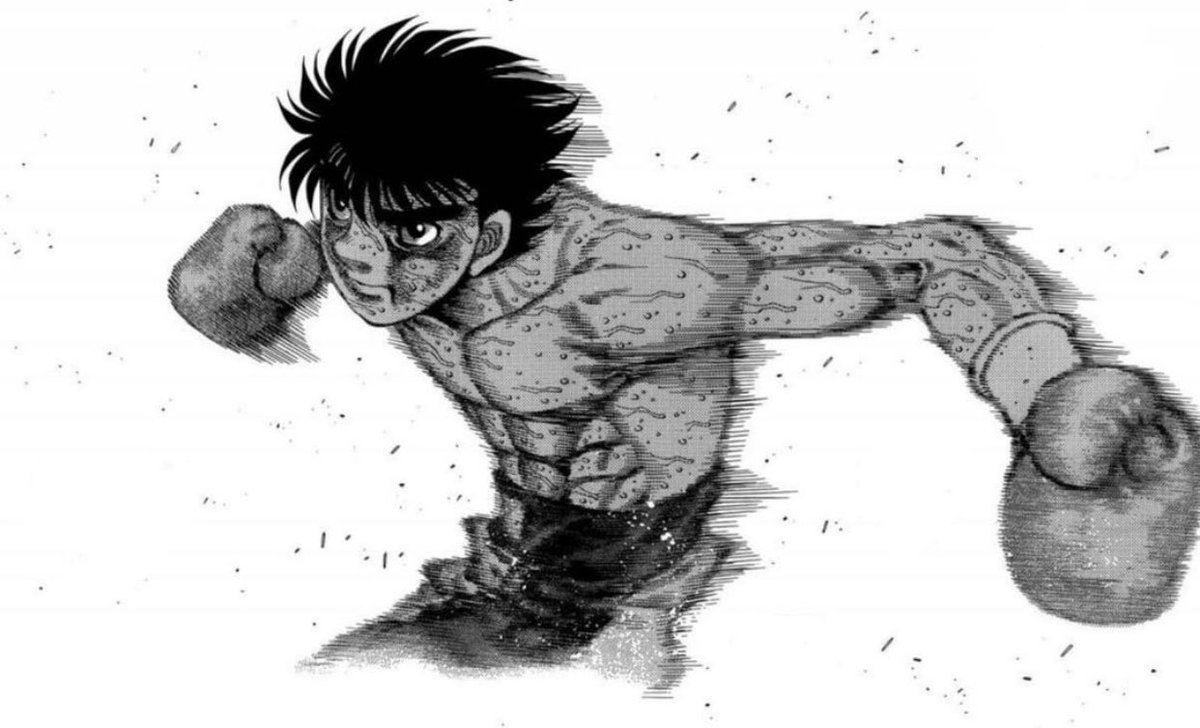 Dxxnyxxl00's tweet photo. HAJIME NO IPPO (MORIKAWA//1989-) 

The perfect Shonen exists. One that effortlessly masters genres, and delivers the greatest of lessons. Hard work, ambition, power in relationships, the importance of life. An incredible cast of characters &amp; easily the best series ever.

10/10. https://t.co/af5Zl8qBgb