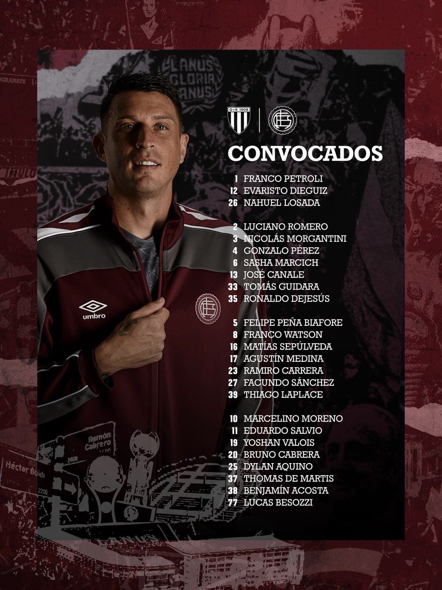 facusossa_'s tweet photo. 🇱🇻‼️CONVOCADOS FRENTE A GIMNASIA DE MENDOZA https://t.co/nt3BZERU4T