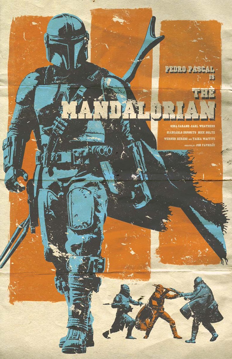 PosterEscape's tweet image. Fantastic posters for The Mandalorian and Andor by @SapienzaDesigns 

#TheMandalorian #Andor