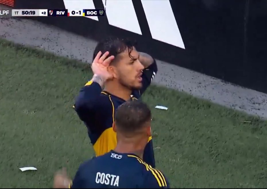 Es impresionante lo bien que nos representa Paredes como hinchas de Boca, sin palabras