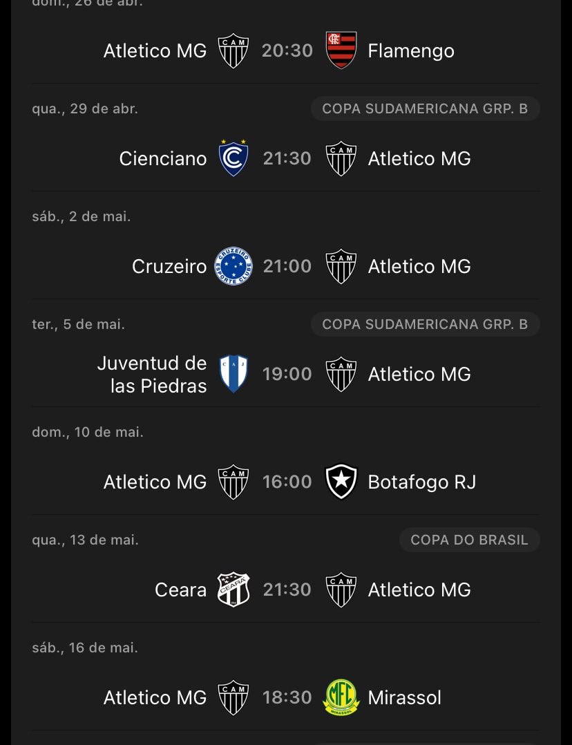 eu sou menos atleticana que todos que vão ter coragem de assistir essa sequência