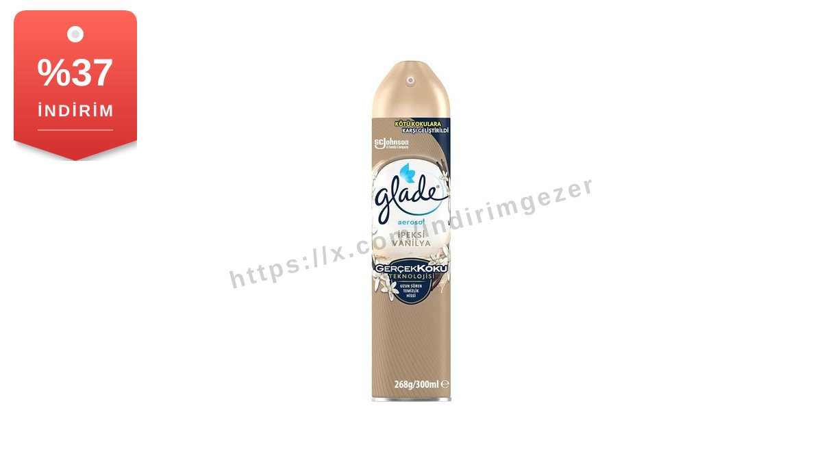 indirimgezer's tweet image. 💥 %37 BÜYÜK İNDİRİM!

Glade Aerosol İpeksi Vanilya 300Ml/12 Tr

💰 149₺ → 93₺
💸 56₺ cebinde kalıyor!
📊 Son 1 ayın en iyi fiyatı!

🛒 fenom.io/cstm-amzn-11oc…

#sondakika #indirim #tasarruf #alışveriş #fırsat