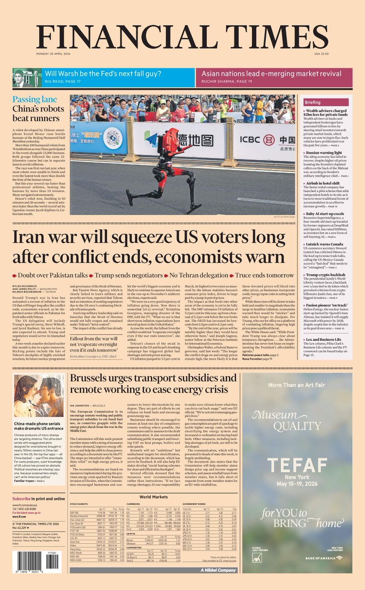 Financial Times tweet media