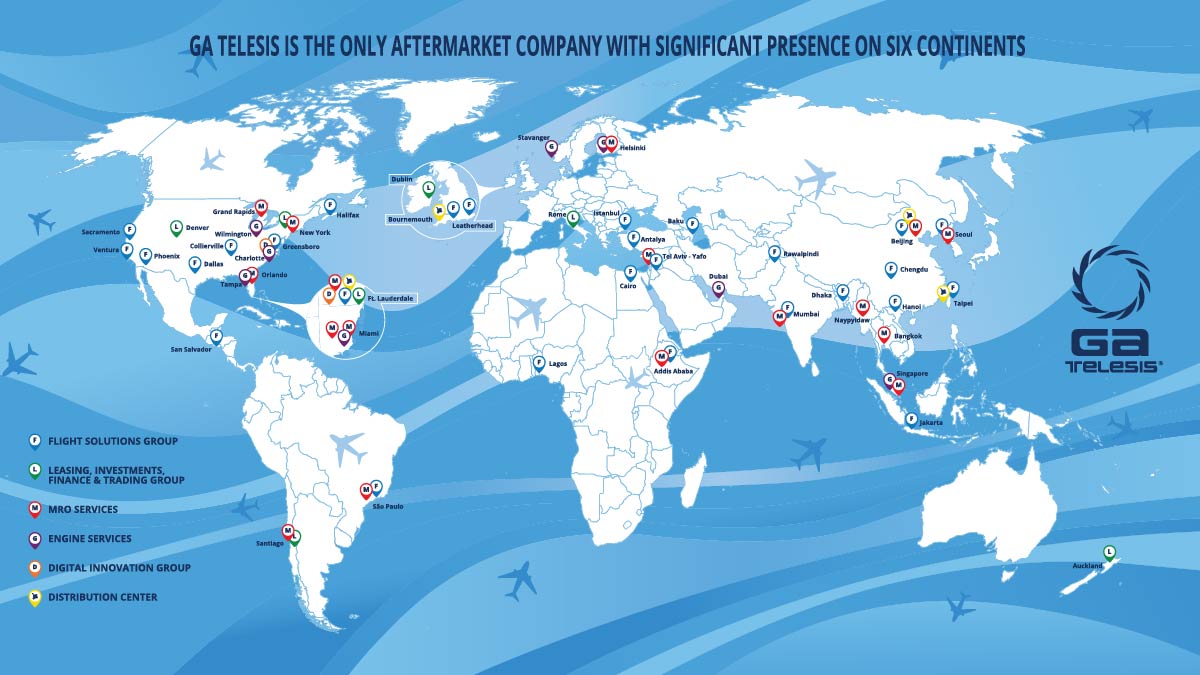 GATELESIS's tweet image. Spanning the globe and supporting every mission - with locations across 6 continents, we’re positioned to deliver wherever you operate!
Visit us: gatelesis.com

#GATelesis #WorldWide #Aviation #Teamwork #AviationIndustry #Global #Aerospace