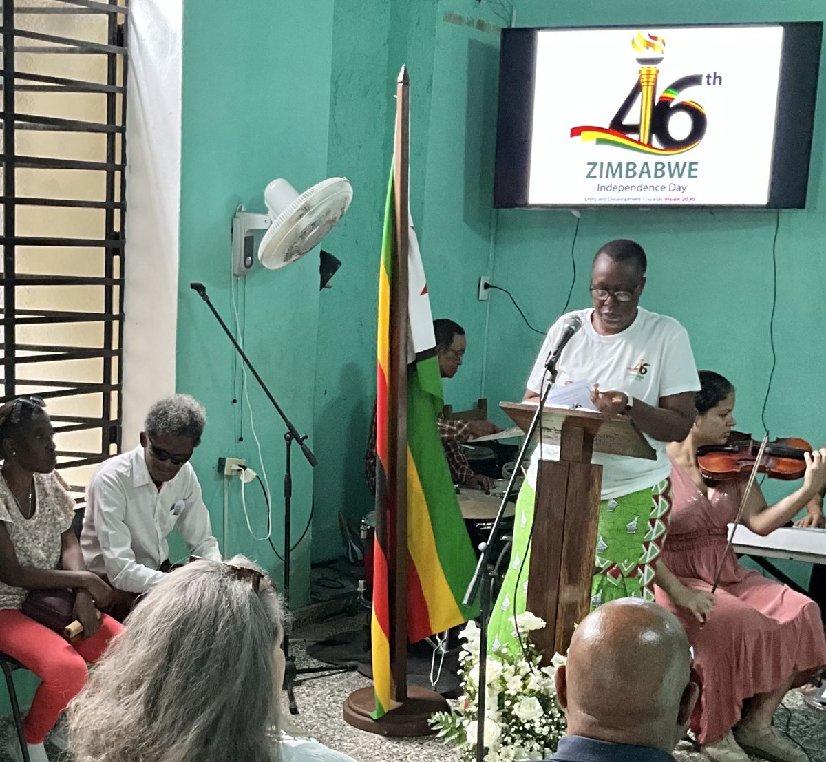 Embassy of the Republic of Zimbabwe in Cuba tweet media