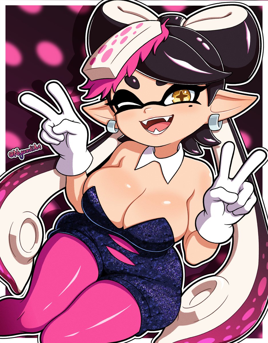 NyazuliArt's tweet image. Staaaay fresh! 🦑🦑🦑
#Splatoon #Nintendo