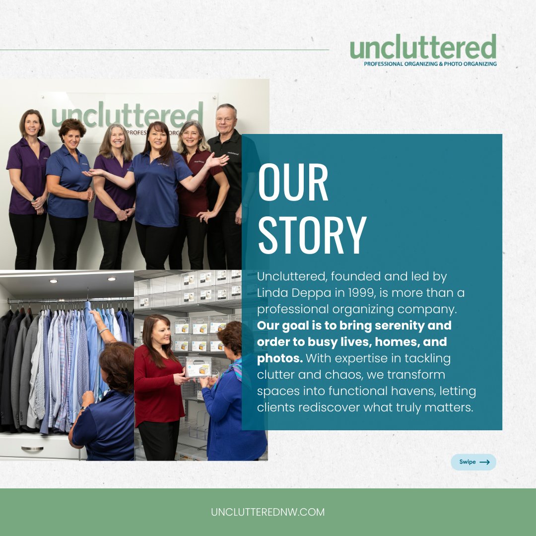 unclutterednw's tweet image. Every space tells a story, and ours is all about simplifying and organizing for a better life. 🌟

Ready to learn more? Head to our website for the full scoop!  ➡ Unclutterednw.com

#uncluttered #photoorganizer  #professionalmovers #professionalorganizer #bellevue