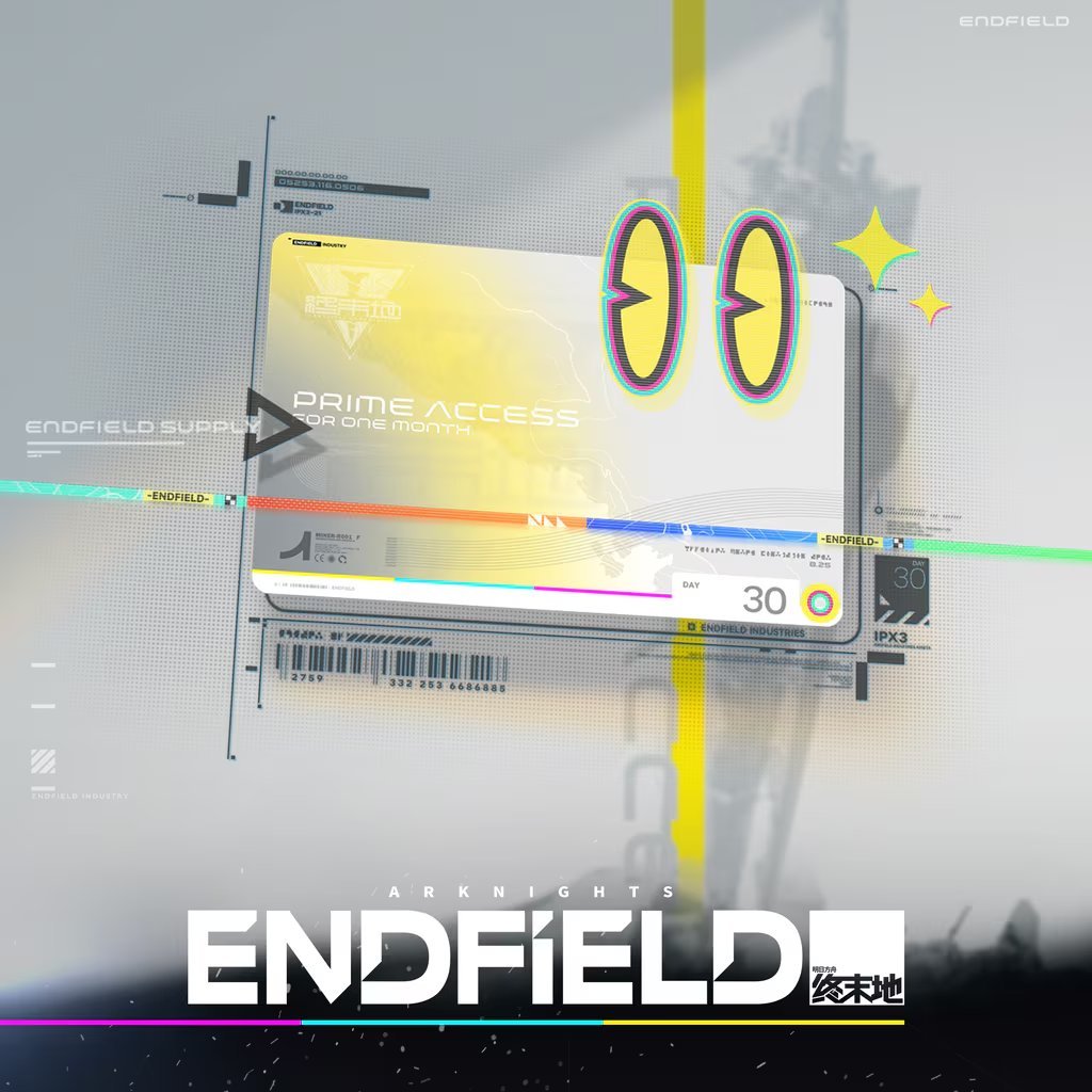 MONTHLY PASS ARKNIGHTS ENDFIELD GIVEAWAY rules: ― follow me ― rt this ...