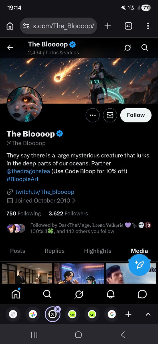 🔴Crystal Princessu ENVtuber 🔮🌌🎶SUBATHON tweet media