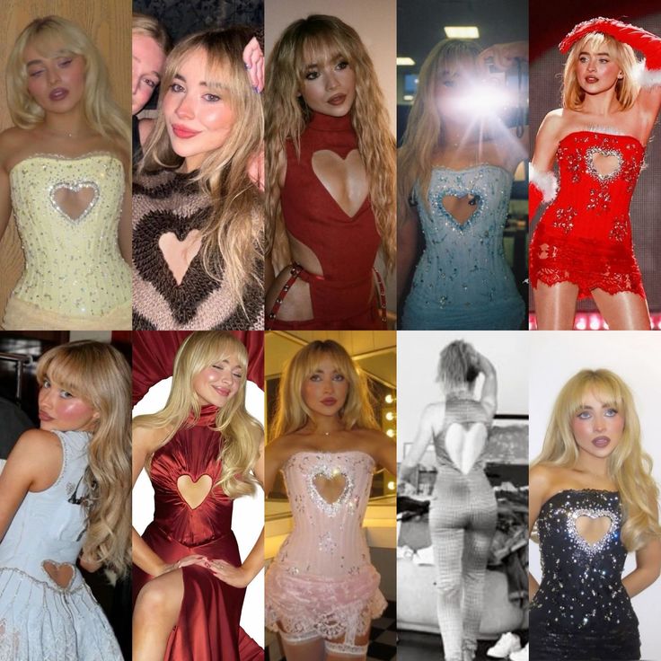 mind you Sabrina already had her own signature style in 2022–2023. show me exactly what she copied from real quick please