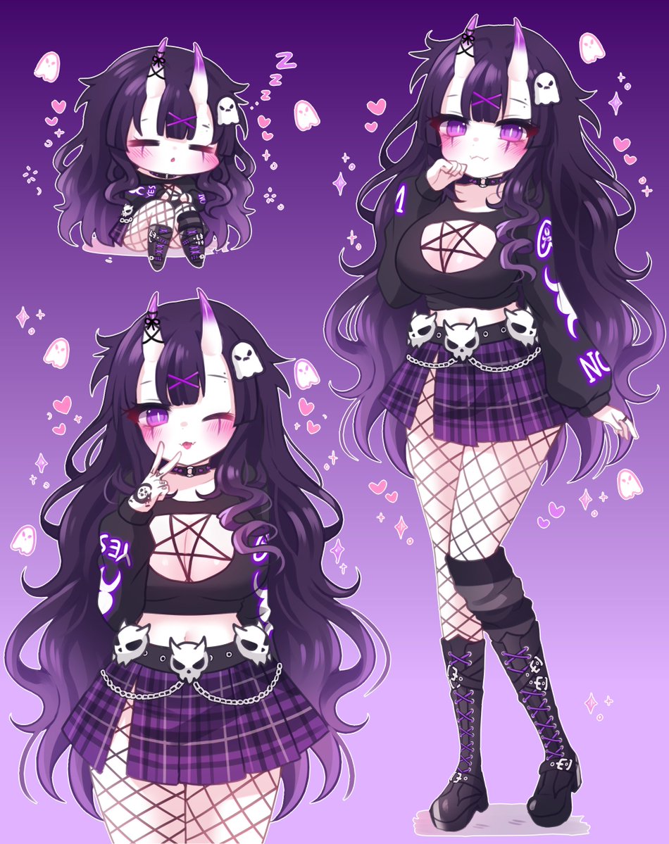 anyways, check out these REAL artists that I PAID to do art because I RESPECT HUMANS and I have ACTUAL MORALS. and people in my life that love me. 💜👻
