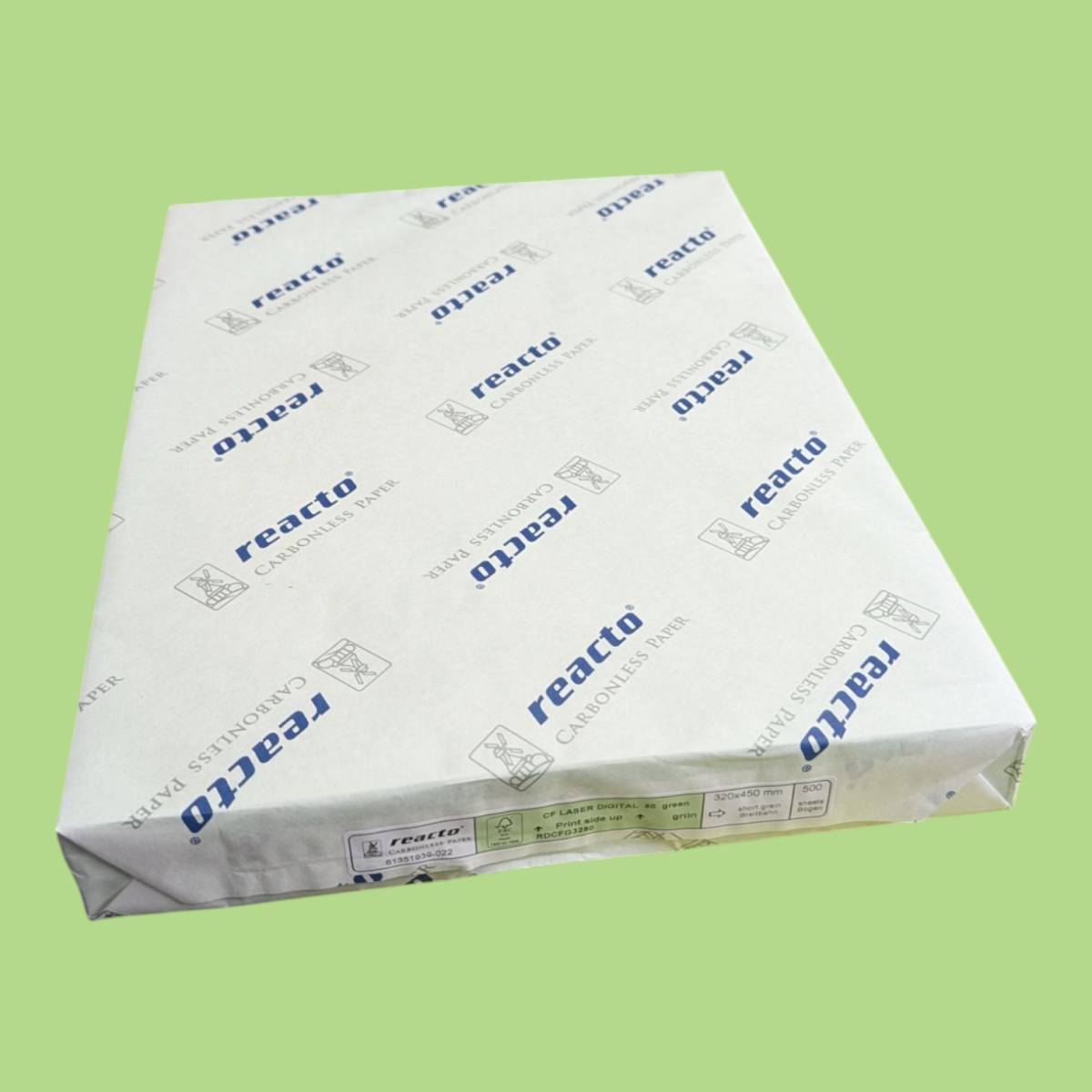 GPPrintltd's tweet image. What we sell: SRA3 Reacto Laser Digital CF Green 80gsm: The Reacto carbonless range is the result of precision engineering on state-of-the-art production… gpprint.co.uk/gallery?id=192… , click to see more! #ReactoLaser #DigitalPrinting #CarbonlessPaper #FSCcertified #HighQualityPrint