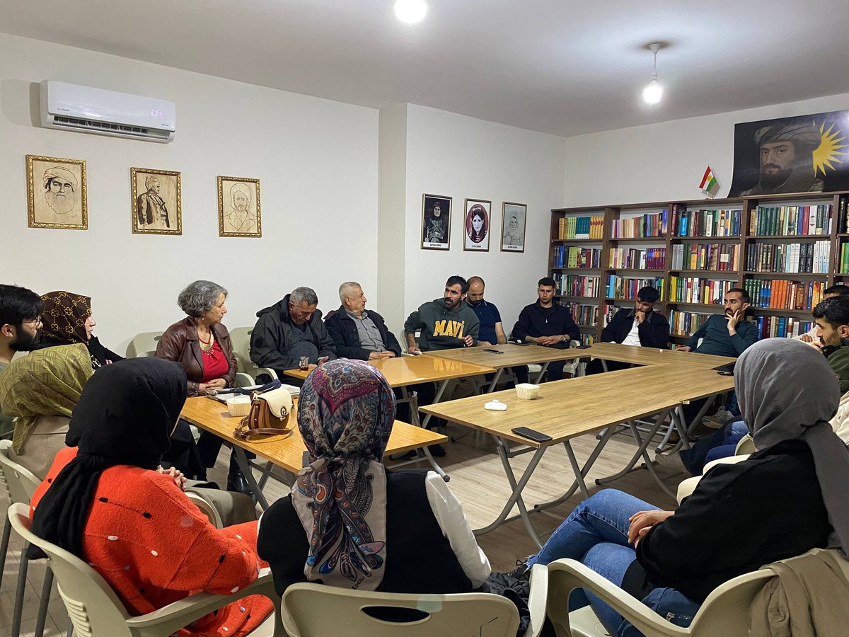 PCSerbixwe's tweet image. 📌Çend dîmenek ji gotûbêja me ya îro ya li Amedê!

#Kurd
#Kurdish
#Kurdistan