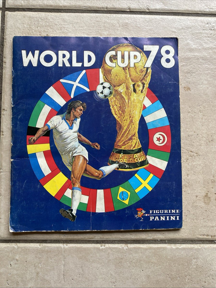 Panini World Cup 78 Sticker Album Complete Set

Ends Thu 23rd Apr @ 5:33pm

ebay.co.uk/itm/1372319765…

#ad