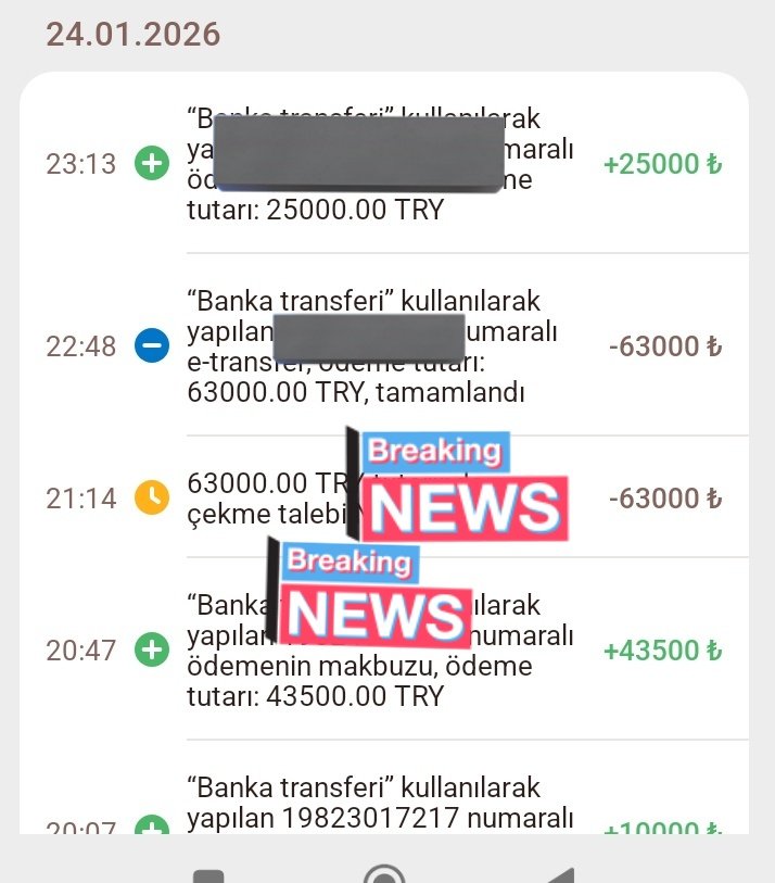Bsikayet2023's tweet photo. Üye @BizbetTurkiye ye
43.500₺ yatırım yapıyor
#Bahis ve #slot oynayıp
63K kazanç sağlayıp çekim veriyor!!!
23 OCAK daki çekimi halen daha ödenmemiş
üye 70 tane mail göndermesine rağmen
sorun çözülmemiş
Umarız #Bizbet bu hatadan biran önce döner.
#iddaa #nba #btc #casino #wonner https://t.co/UX5zuZDYHe