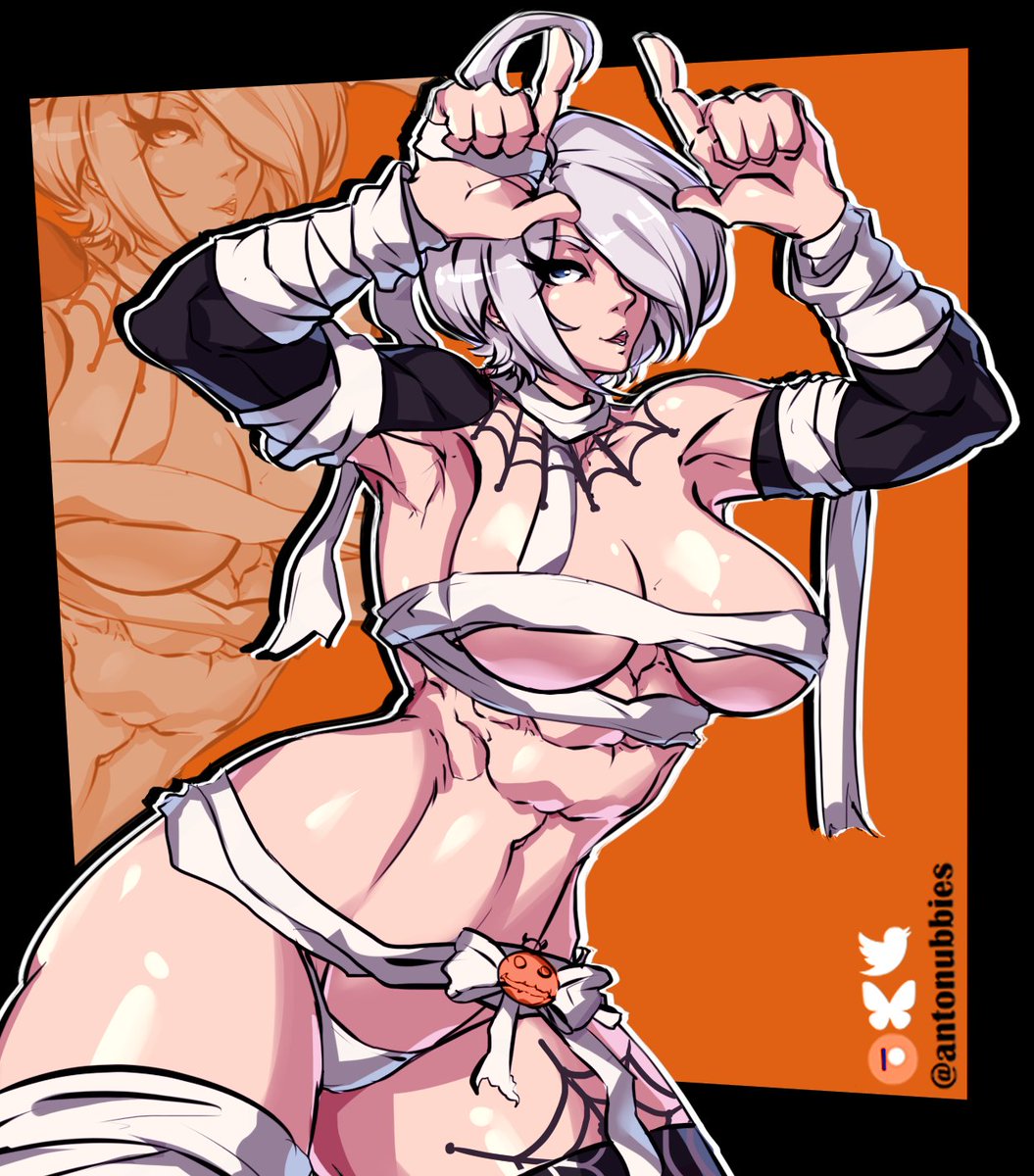 antonubbies's tweet image. booo it's angel scaryy 
#Angel #KOF #SNK