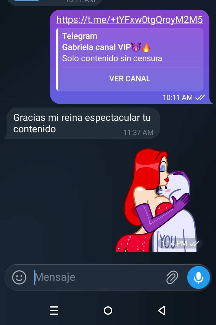 Y tú qué esperas? 
Aún no has visto mi contenido??
Lésbico + sexo + oral y final feliz de todo un poco 😍🤤