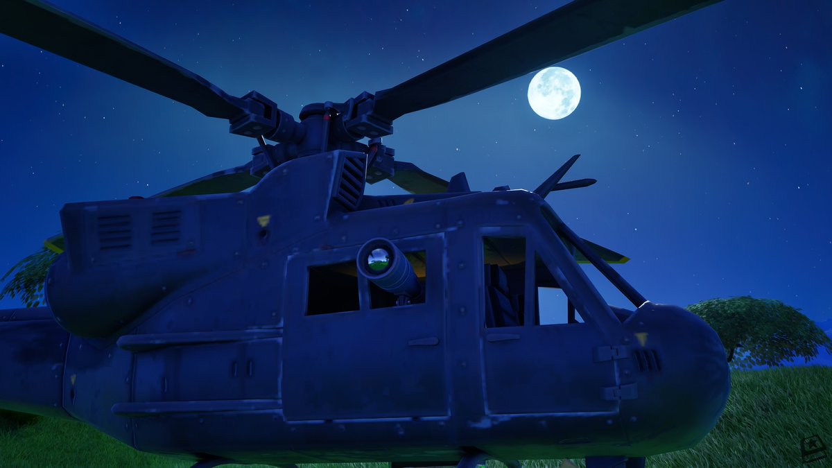 FN_Assist's tweet image. Update #11 on the #Fortnite OG Black Helicopter! 🚁

It's now arrived at the eleventh stop, near Loot Lake, surveying the area. 🔭