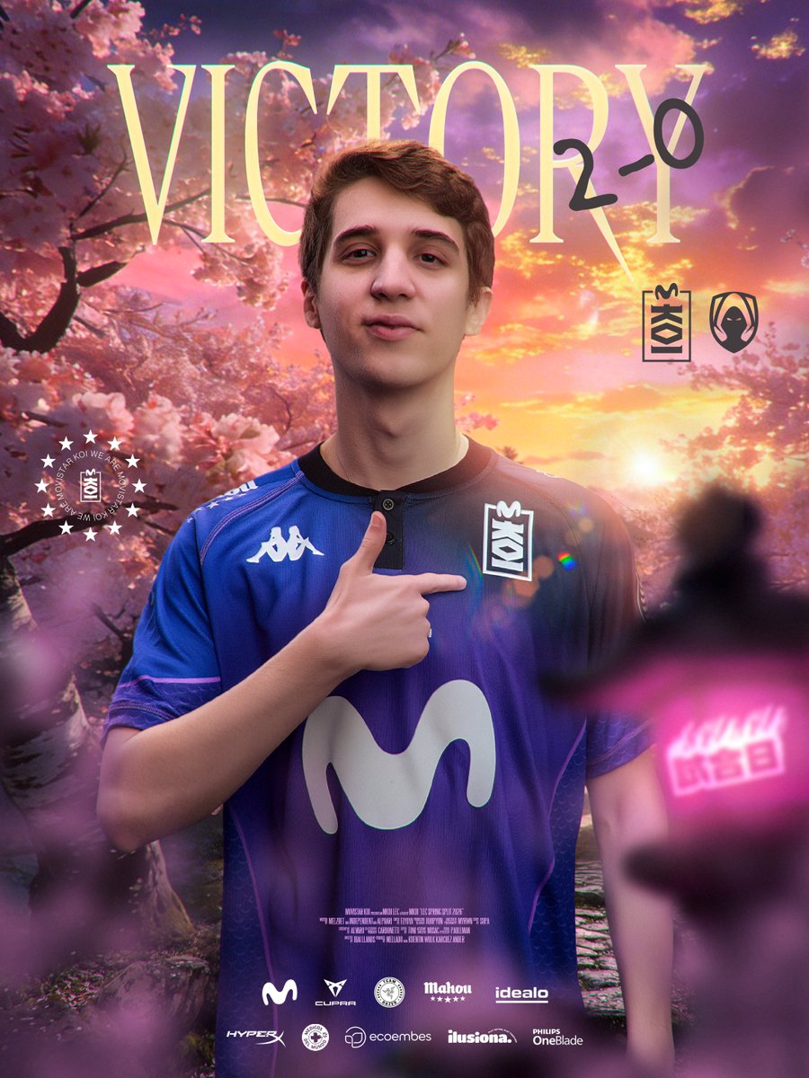 Hijos eternos de Movistar KOI.

#goMKOI #MKOIWIN