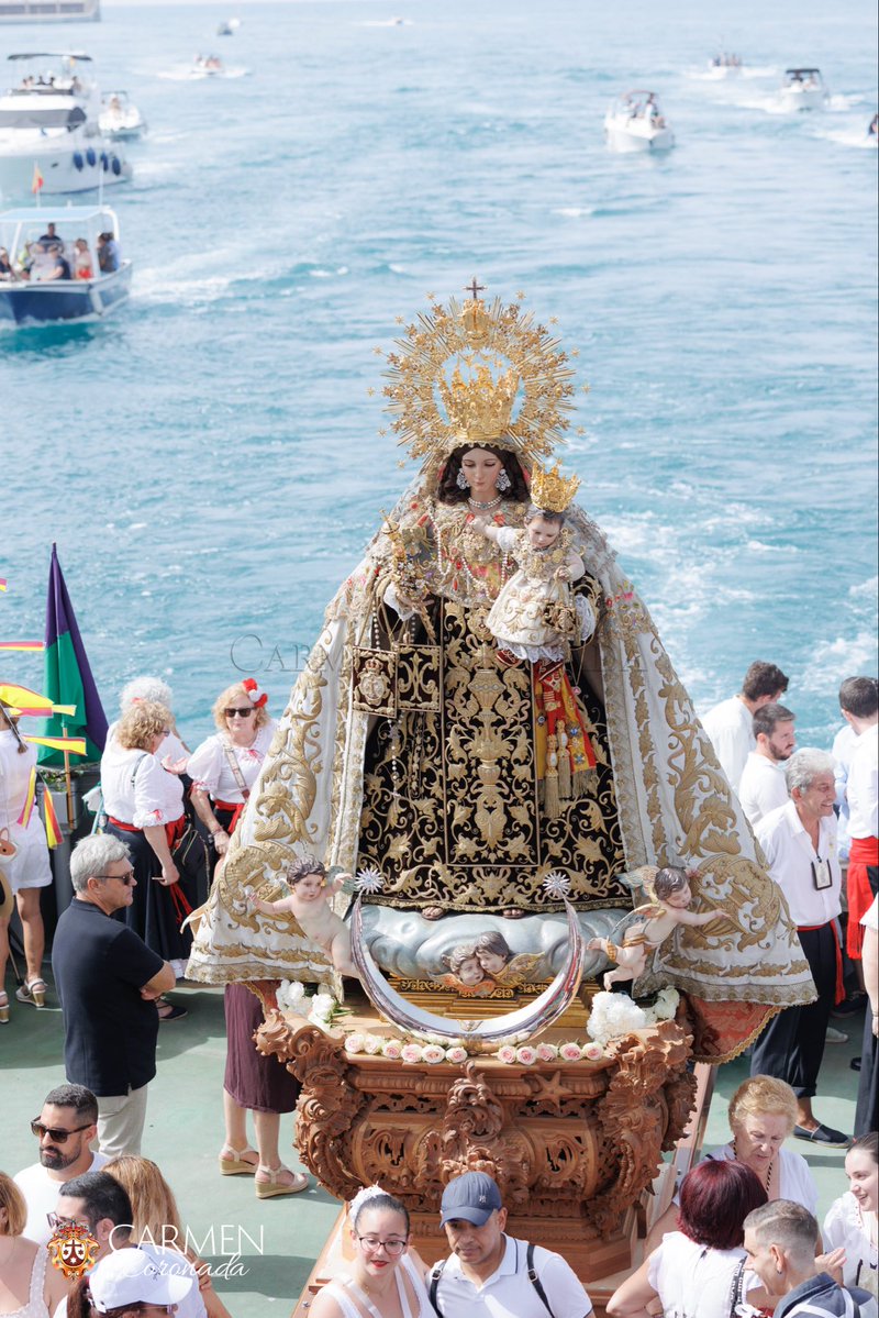 ✦ Hoy anunciamos con emoción un hito muy especial: el 125 aniversario del nombramiento de la Virgen del Carmen como Patrona de la Armada Española.

Una devoción profundamente unida a la Armada Española, que fue proclamada oficialmente bajo el reinado de María Cristina de