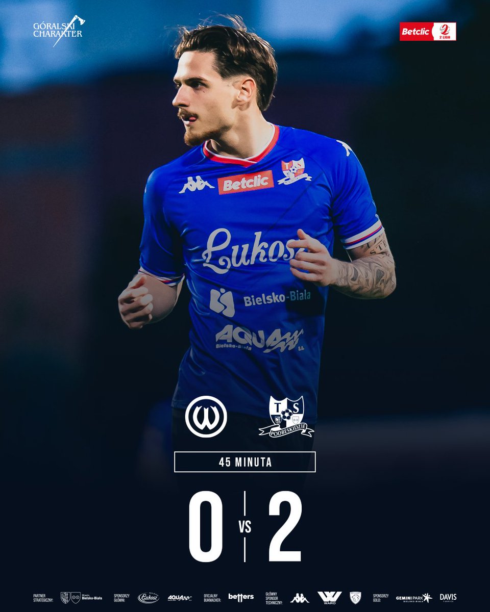 TSP_SA's tweet photo. #WARTSP 0:2 | ⏰ 45+2' Do przerwy prowadzimy w Poznaniu za sprawą trafień Biernata i Tomczyka! Tylko to podtrzymać po zmianie stron ❤️🤍💙 https://t.co/uZctrUzE3G