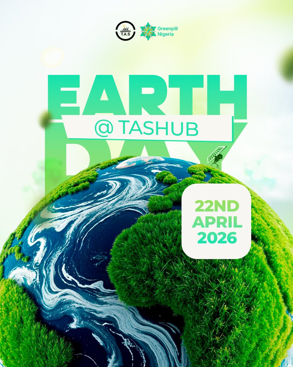 Earth Day with Greenpill Nigeria: Let's Heal Our Planet!

Be the change. Be part of the mpact. Be part of the solution. 

📍 Starting Point: <a href="/techandsunhub/">TAS HUB</a> TAS Hub, Nnamdi Azikiwe University Awka
 
⏰ 2pm WAT
Register 👇 
luma.com/7g0q6lto