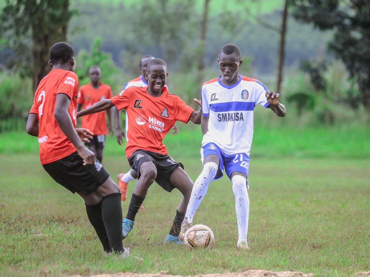 StMarysKitende's tweet photo. Interesting Match up in the FUFA Academies League as SMASK Soccer Academy faced off against Vipers SC Soccer Academy.

SMASK Soccer Academy won the game 4-0.

Hard luck Vipers SA 🙏😌

#EducationIsAPriority 
#SMASKSilverJubilee https://t.co/21UPuOGMg8