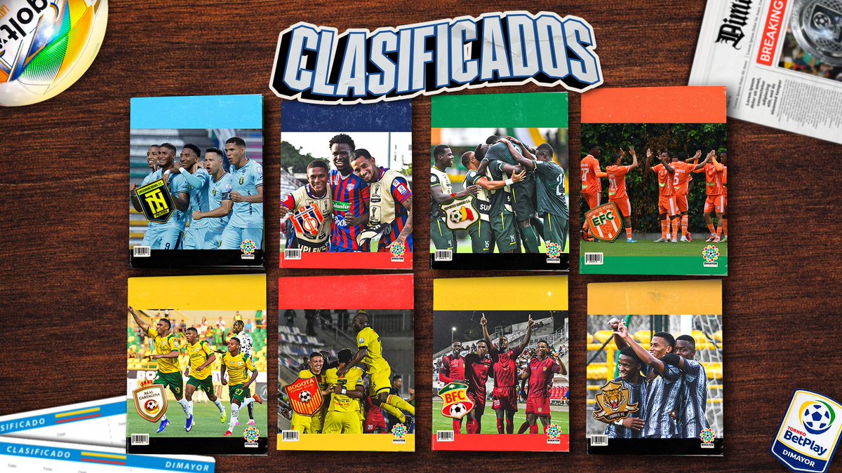 🏆¡SE DEFINIERON LOS CUADRANGULARES DEL TORNEO BETPLAY!

🔵Grupo A
Inter Palmira
Quindío
Envigado
Tigres

🔴Grupo B
Unión Magdalena
Cartagena
Barranquilla
Bogotá FC

🎥Siga la transmisión aquí: acortar.link/cYZc20

📻💻#ElVbarCaracol Sábados y domingos desde la 1 PM