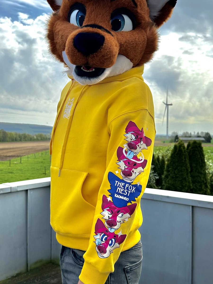 xavoto_fox's tweet photo. Heard you liked foxes :3 

New hoodie available over at @TheFoxNestStore collab with @Kaomoro97 !

Free shipping over 110€ for European orders :3 https://t.co/RJ2x8AVZYJ