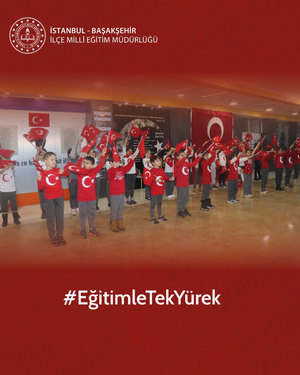 Türkiye Yüzyılı Maarif Modeli ile şahsiyet sahibi, donanımlı nesiller yetişiyor. Maziden aldığımız güçle, geleceğin müreffeh Türkiyesi’ni eğitimle inşa ediyoruz. 🇹🇷

#EğitimleTekYürek

<a href="/tcmeb/">Millî Eğitim Bakanlığı</a> <a href="/Yusuf__Tekin/">Yusuf Tekin</a> <a href="/istanbulilmem/">İstanbul İl Millî Eğitim Müdürlüğü</a> <a href="/MucahitYentur/">Murat Mücahit Yentür</a> <a href="/onegicemil/">Cemil Özgür Öneği🇹🇷</a> <a href="/ahmetcoskun6134/">AHMET COSKUN</a>
