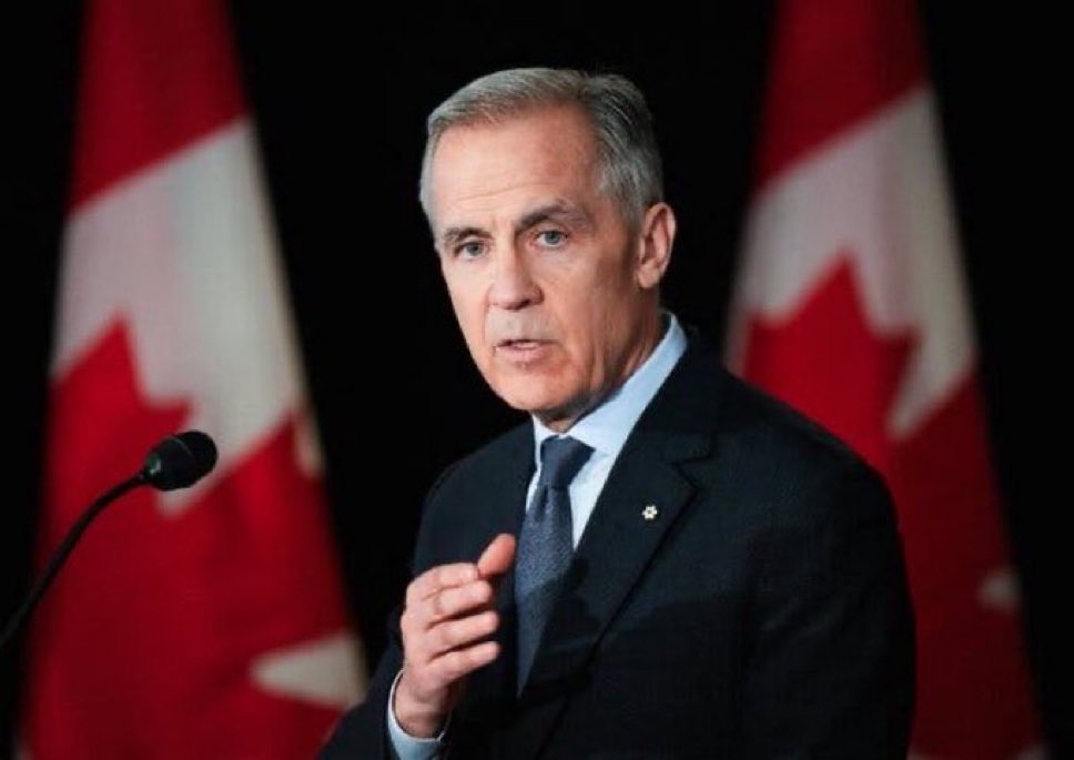 IanJaeger29's tweet image. PM Mark Carney says that Canada’s relationship with the United States has become “a weakness.”